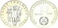DDR 10 Mark Gedenkmünze Ernst Thälmann Exp. (Exportqualität) -