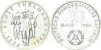 DDR 10 Mark Gedenkmünze Ernst Thälmann -