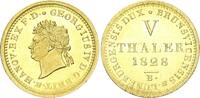 Braunschweig-Calenberg-Hannover 5 Taler Georg IV. 1820 - 1830 Variante -