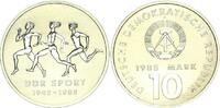 DDR 10 Mark Gedenkmünze Turn- und Sportbund der DDR -