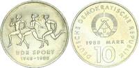 DDR 10 Mark Gedenkmünze Turn- und Sportbund der DDR -