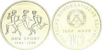 DDR 10 Mark Gedenkmünze Turn- und Sportbund der DDR -