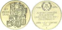 DDR 10 Mark Gedenkmünze 40 Jahre DDR -