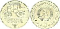 DDR 5 Mark Gedenkmünze Postwesen, Postkutsche -