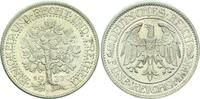 Weimarer Republik Eichbaum 5 Reichsmark 1932 F prägefrisch, stempelglanz