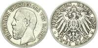 Baden 2 Mark Friedrich I. 1856 - 1907 Variante -