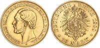 Mecklenburg-Strelitz 10 Mark Friedrich Wilhelm 1860 - 1904 -