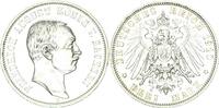 Sachsen 3 Mark Friedrich August III. 1904 - 1918 -