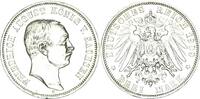 Sachsen 3 Mark Friedrich August III. 1904 - 1918 -