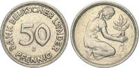 Bundesrepublik Deutschland 50 Pfennig Kursmünze Fehlprägung -