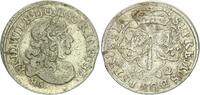 Brandenburg-Preußen 6 Groschen Friedrich Wilhelm 1640 - 1688 -