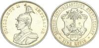 Deutsch-Ostafrika 1 Rupie Wilhelm II. in Uniform der Garde du Corps -