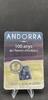 Andorra 2 Euro Gedenkmünze 100 Jahre National Hymne Andorras, Coincard -