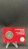Frankreich 2 Euro Olympiade Paris 2024, Läufer, Rot, Coincard -