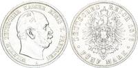 Preußen 5 Mark Wilhelm I. 1861 - 1888 -