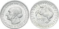Deutschland, Staatliches Notgeld 50 Pfennig Provinz Westfalen Minister vom Stein / Westfalenross -