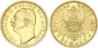 Anhalt 20 Mark 1904 A Friedrich II. 1904 - 1918 Regierungsantritt vorzüglich/vorzüglich+