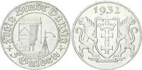 Danzig, Freie Stadt Krantor 5 Gulden 1932 (A) vorzüglich