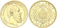 Württemberg 10 Mark Karl 1864 - 1891 -