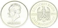Weimarer Republik 3 Reichsmark Goethe -