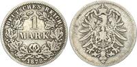 Kaiserreich 1 Mark 1878 G kleiner Adler schön+