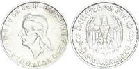 Drittes Reich 2 Reichsmark Friedrich von Schiller -