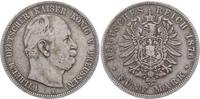 Preußen 5 Mark Wilhelm I. 1861 - 1888 -