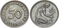 Bundesrepublik Deutschland 50 Pfennig Kursmünze Bank Deutscher Länder -