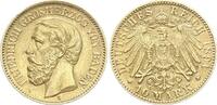 Baden 10 Mark Friedrich I. 1856 - 1907 -