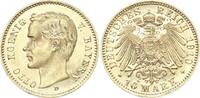 Bayern 10 Mark 1910 D Otto 1886 - 1913 prägefrisch, fast stempelglanz/stempelglanz