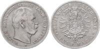 Preußen 5 Mark Wilhelm I. 1861 - 1888 -