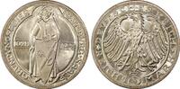 Weimarer Republik 3 Reichsmark 1928 A PCGS MS65, Naumburg stempelglanz