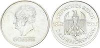 Weimarer Republik 3 Reichsmark Goethe -