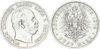 Preußen 5 Mark Wilhelm I. 1861 - 1888 -