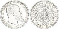 Württemberg 2 Mark Wilhelm II. 1891 - 1918 -