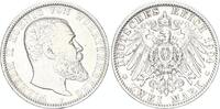 Württemberg 2 Mark Wilhelm II. 1891 - 1918 -