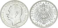 Baden 3 Mark Friedrich II. 1907 - 1918 -