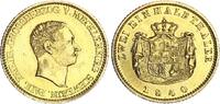 Mecklenburg-Schwerin 2 1/2 Taler (1/2 Pistole) Paul Friedrich 1837 - 1842 -