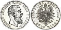 Preußen 5 Mark Friedrich III. 1888 Dreikaiserjahr -
