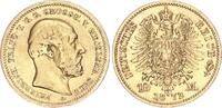 Mecklenburg-Schwerin 10 Mark Friedrich Franz II. 1842 - 1883 -