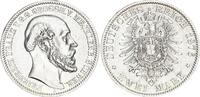 Mecklenburg-Schwerin 2 Mark Friedrich Franz II. 1842 - 1883 -