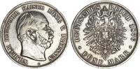 Preußen 5 Mark Wilhelm I. 1861 - 1888 -
