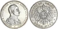 Preußen 5 Mark Wilhelm II. 1888 - 1918 in Uniform -