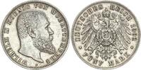 W&uuml;rttemberg 5 Mark 1902 F Wilhelm II. 1891 - 1918 sehr sch&ouml;n+ 105,00 EUR kostenloser Versand