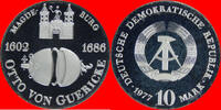 DDR 10 Mark 1977 Otto von Guericke Silber in Kapsel Polierte Platte offe... 63,00 EUR  zzgl. 5,50 EUR Versand