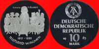 DDR 10 Mark 1983 Richard Wagner, Silber in Kapsel Polierte Platte offen,... 45,00 EUR  zzgl. 2,00 EUR Versand