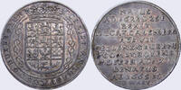 Braunschweig und Lüneburg, Herzogtum 1/2 Reichstaler Braunschw. -Lüneburg-Celle, Christian Ludwig, Halbtaler a. d. Tod 1665, Clausthal -