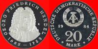 DDR 20 Mark 1984 Georg Friedrich Händel Silber in Kapsel Polierte Platte... 97,00 EUR  zzgl. 5,50 EUR Versand