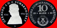 DDR 10 Mark 1980 von Scharnhorst Silber in Kapsel Polierte Platte offen,... 46,00 EUR  zzgl. 2,00 EUR Versand