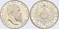 Kaiserreich Reuß, ältere Linie 2 Mark 1899 A (16/77eKu) Heinrich XXII., ... 800,00 EUR kostenloser Versand